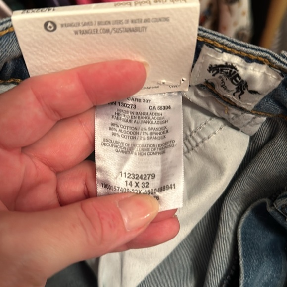 Wrangler women’s High Rise Bold Bootcut size 14 32x32 - Picture 7 of 7